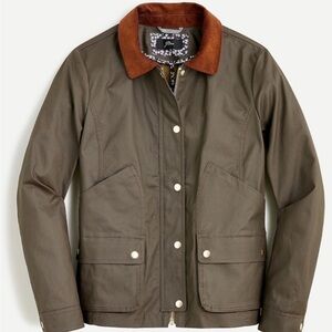 J. Crew Heritage Barn Jacket with Liberty London Floral Lining